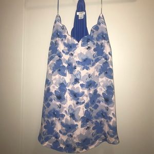JCrew Scalloped Floral Tank